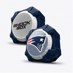 MIZCO Bluetooth Speaker (New England Patriots, Blue)
